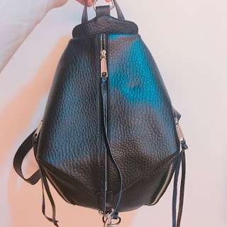 降～Rebecca Minkoff 後背 黑色 銀扣