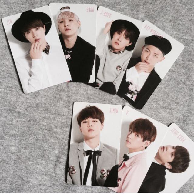 Bts I Need You Japanese Pressed Photocards Entertainment K Wave On Carousell