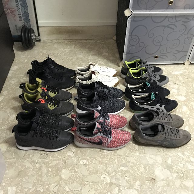 Clearing Various Nike & Onitsuka Tiger Shoes! (Category: Sneakers) located in Singapore. Submitted by slkg_ (Listing ID 97844908, Image 2). Description: .
