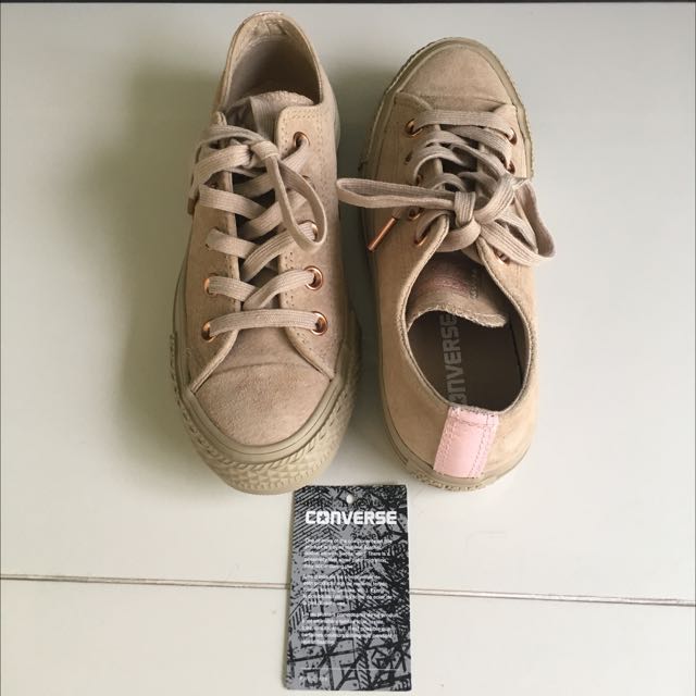 Converse Spring Blossom Collection Vintage Khaki, Women's Fashion, Shoes on  Carousell