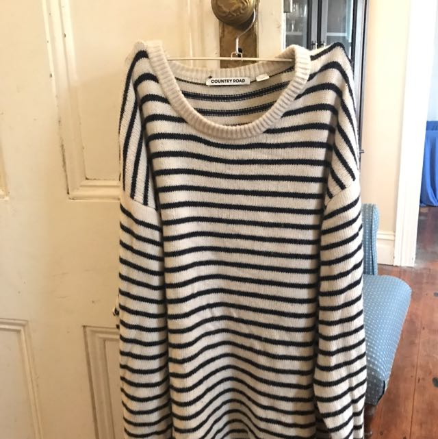 Country Road Striped Sweater Men S Fashion Clothes On Carousell