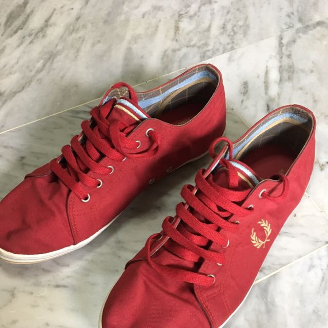 Fred perry kingston twill tipped shop