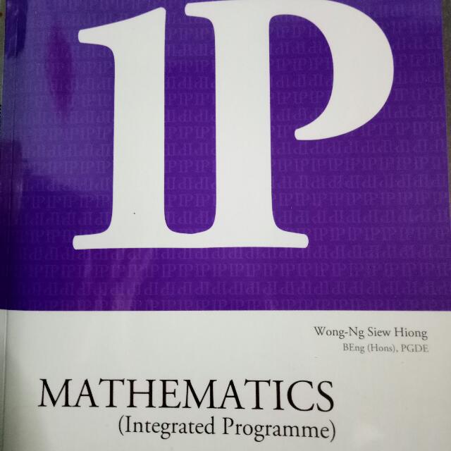 S2 Ip Math IP Mathematics (Integrated programme), Hobbies & Toys, Books ...