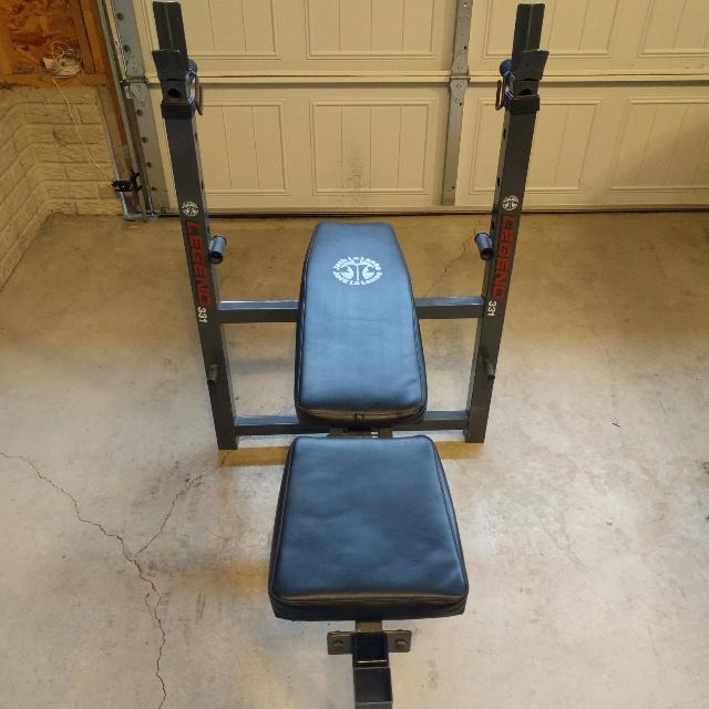 Jack La Lanne Weight Bench Legend 331