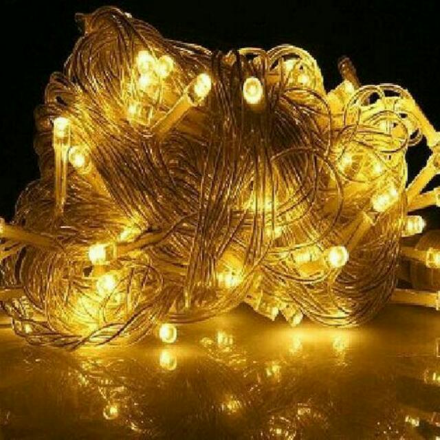 Lampu Tumblr Warm White Kuning Lampu Pohon Natal Barang Yang Dicari Di Carousell