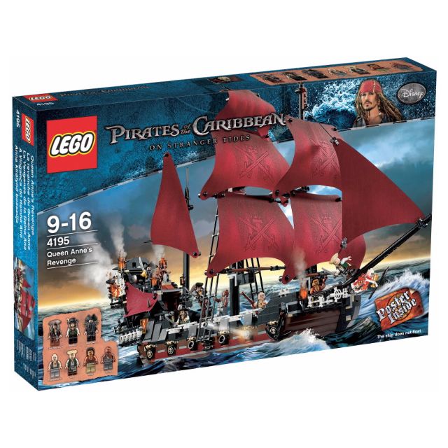 LEGO 4195 Queen Anne s Revenge Pirates of the Caribbean Mint box Related to LEGO 4184 71042 Hobbies Toys Toys Games on Carousell