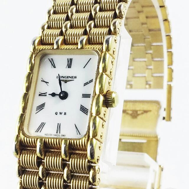 Longines Ladies Vintage Quartz Gold Tone White Dial Swiss Watch Rolex Omega Rado Tissot Seiko Casio Women S Fashion Watches On Carousell