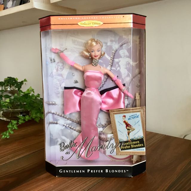 barbie as marilyn gentlemen prefer blondes