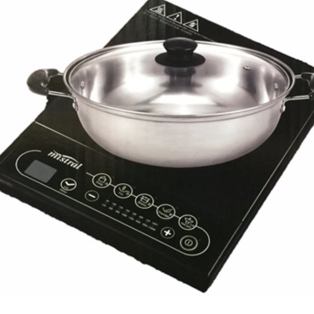 Mistral MIC2008 Induction Cooker with Free Pot ★ (1 Year Singapore