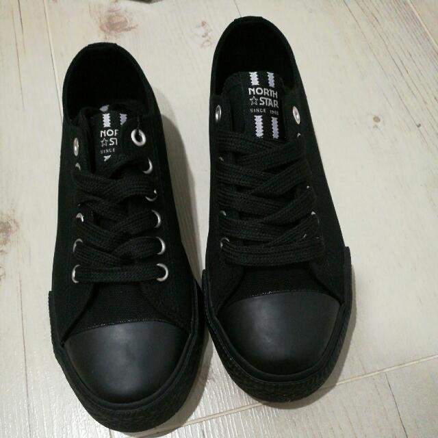 north star school shoes black