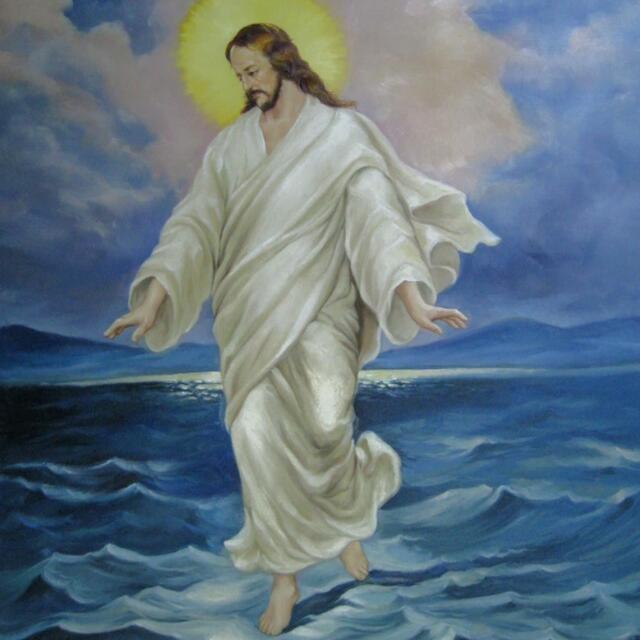 Oil Painting Jesus Custom Bible Oil Paint Design Craft Art
