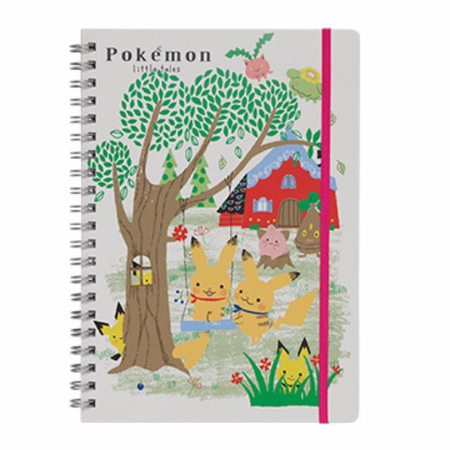 Pokemon Center Exclusive Pokemon Little Tales Pikachu Ring Notebook Pre Order Bulletin Board Preorders On Carousell