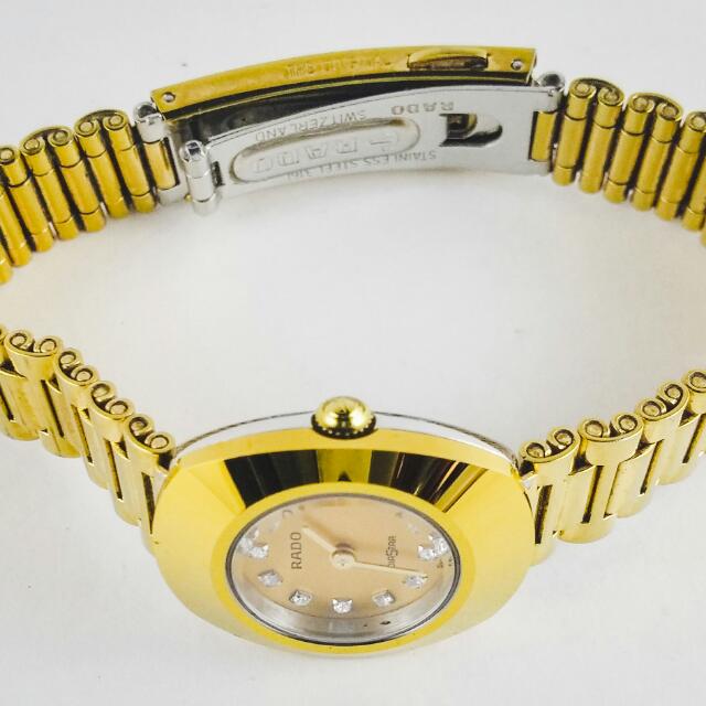 Rado Lady Diastar Vintage Swiss Quartz Watch Rolex Omega Tissot Seiko Women S Fashion Watches On Carousell