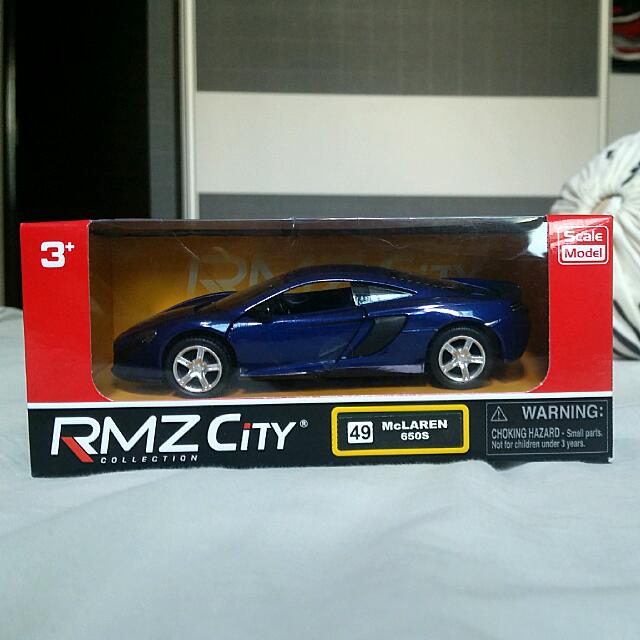 Rmz City Collection 49 Mclaren 650s Toys Games Bricks