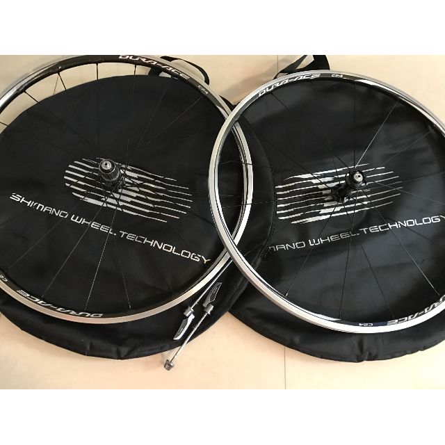 Kit De 5 Rayons Shimano Dura Ace WH-9000-C24-CL-F - 283 Mm, Acier, Noir