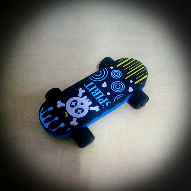 Skateboard Eraser, Hobbies & Toys, Stationery & Craft, Stationery