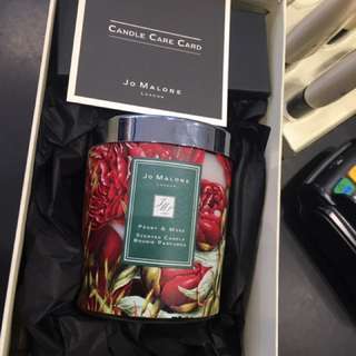 Jo Malone 牡丹鮮苔限定蠟燭