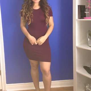 Brand New Maroon Dress