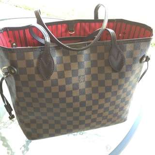 Louis Vuitton Damier Ebène Neverfull Replica