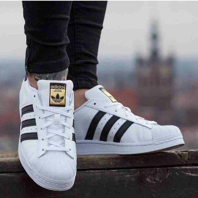 adidas superstar foundation black white