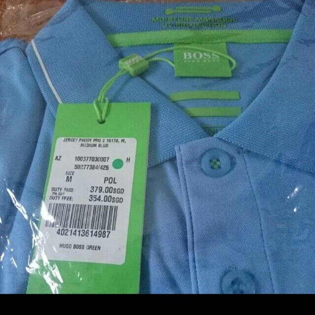 Authentic Brand New Hugo Boss Polo Tee With Moisture Manager ...
