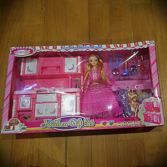 barbie doll kitchen games