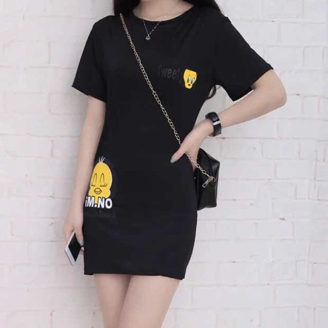 Bn Tweety Bird Tshirt Dress Women S Fashion Clothes Dresses