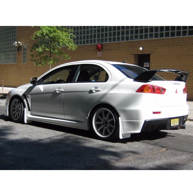Mitsubishi lancer store mud flaps