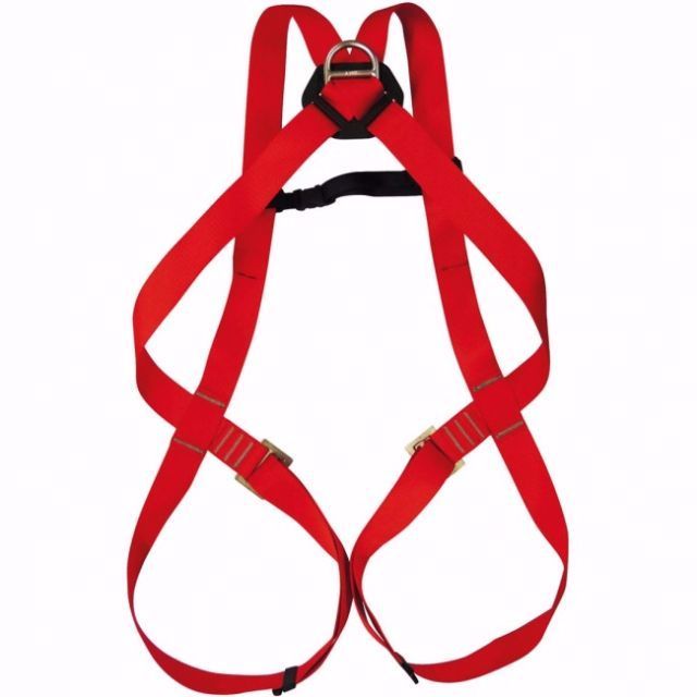 Camp Safety Full Body Harness with Lanyard and 1.5 m energy Shock