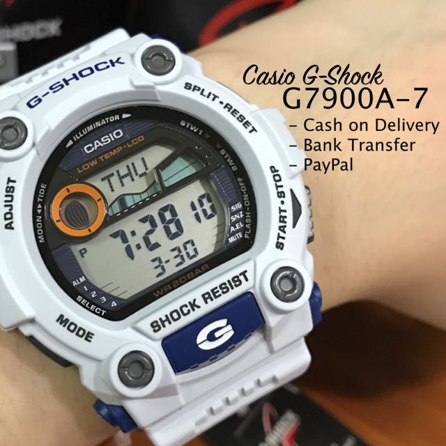 G shock shop g7900a white