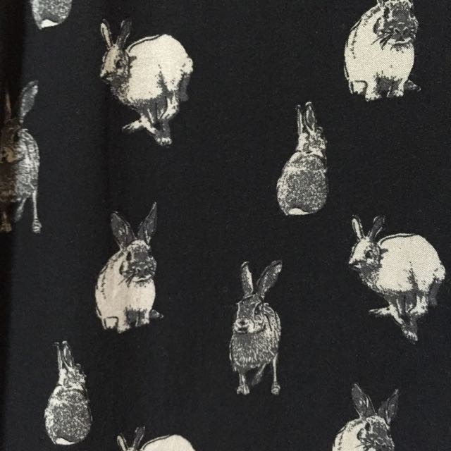 H M Rabbit Print Dress