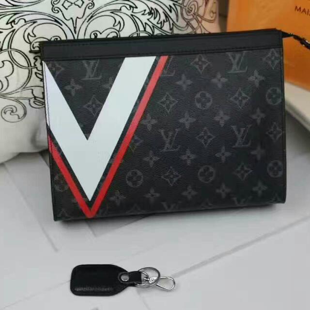 Lv Pouch Bag, Men's Fashion, Bags, Belt bags, Clutches and Pouches on  Carousell