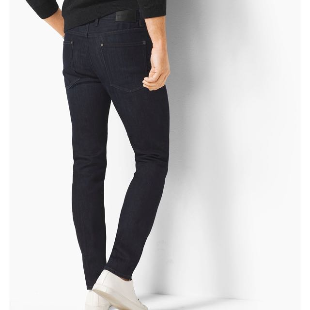 michael kors men's tailored fit jeans