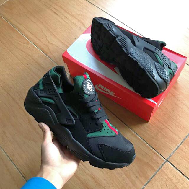 nike huarache gucci black