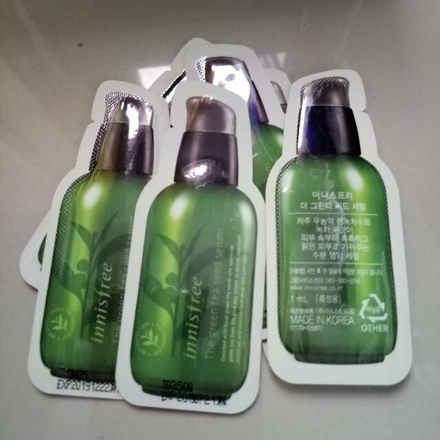 Innisfree Green Tea Seed Serum Health Beauty Skin Bath Body On Carousell