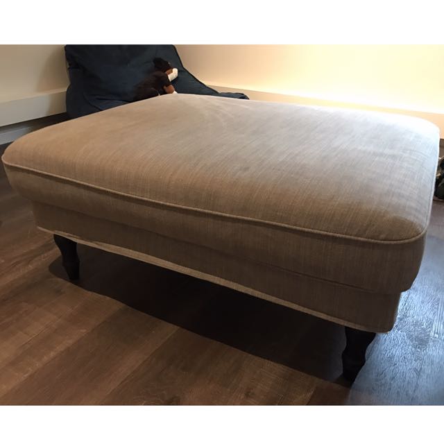 Stocksund Sofa Footstool Ikea Sold Furniture Sofas On Carousell