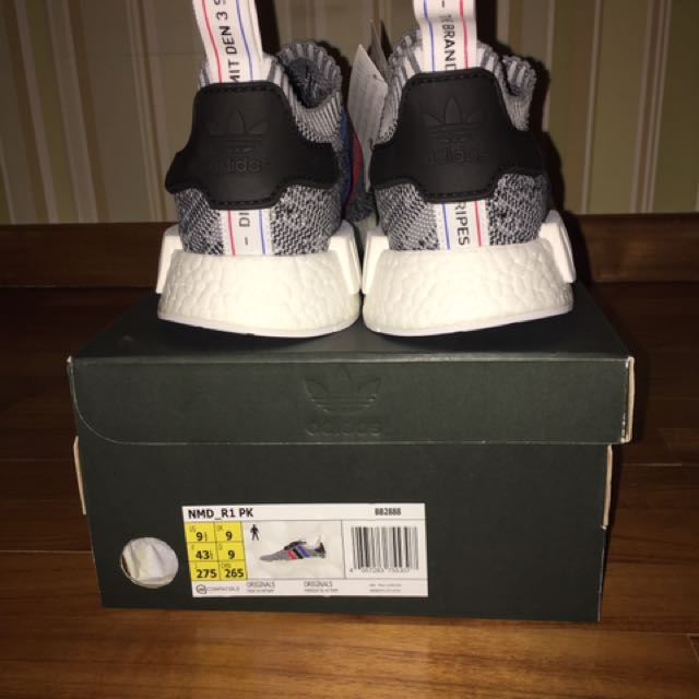 Adidas NMD Tri Color White Men s Fashion Footwear Sneakers on Carousell