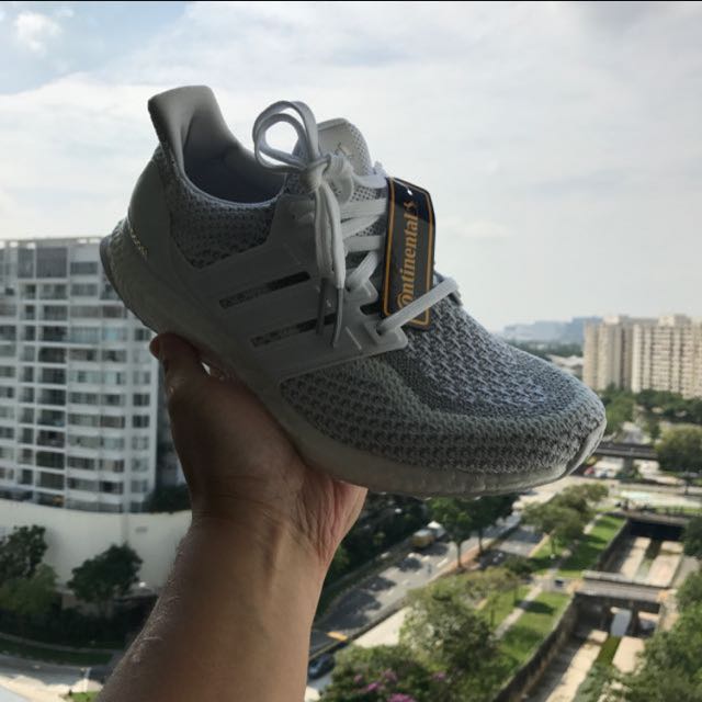 Ultra boost white 3m store reflective