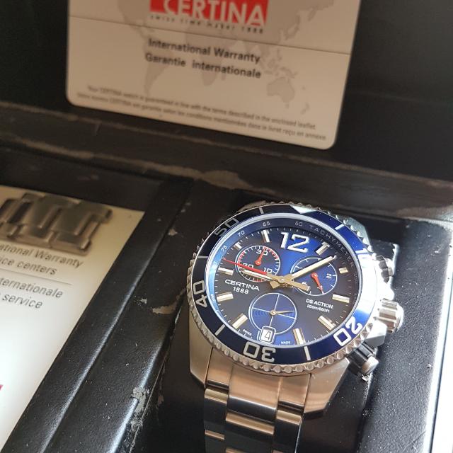 CERTINA DS Action Quartz Chronographs G10