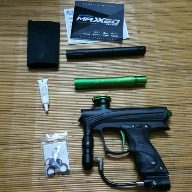 Dye Proto Rize Maxxed Paintball Marker, Sports Equipment, Exercise