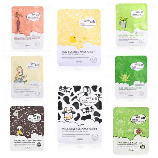 S 1 50 Per Esfolio Essence Mask Sheet Health Beauty Bath Body On Carousell