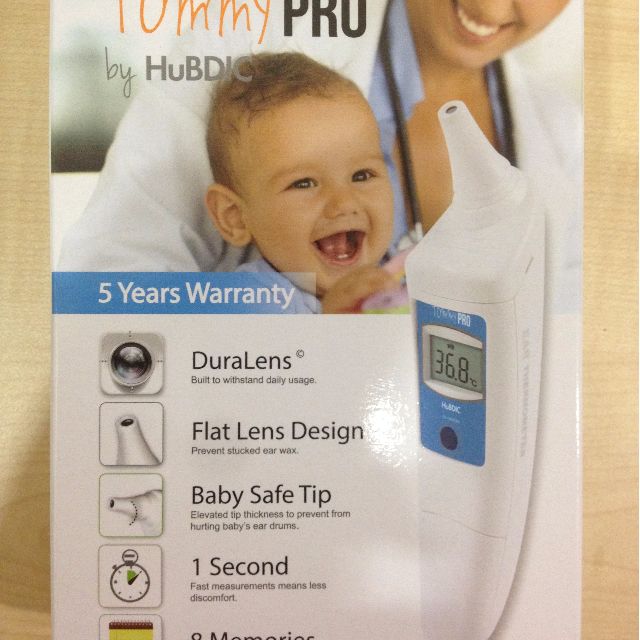 HuBDIC Tommy Pro Ear Thermometer, Health & Nutrition, Health