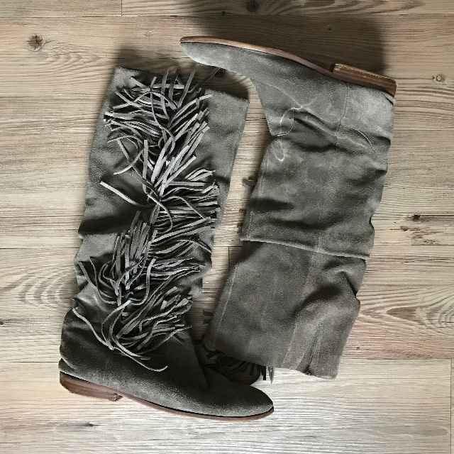 Jeffrey campbell fringe boots clearance