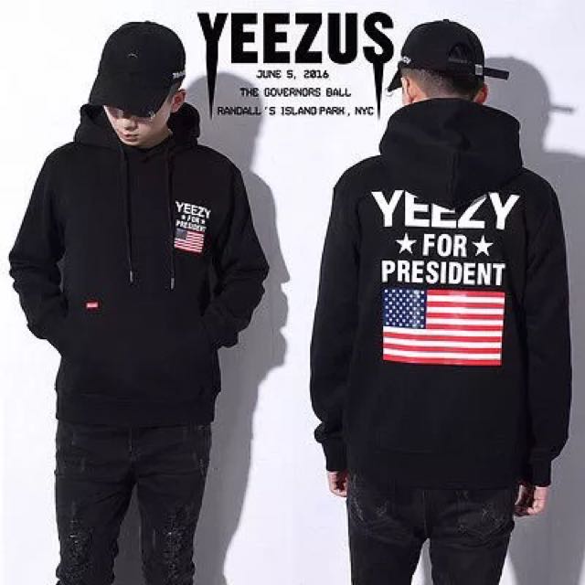 Yzy for president hoodie clearance