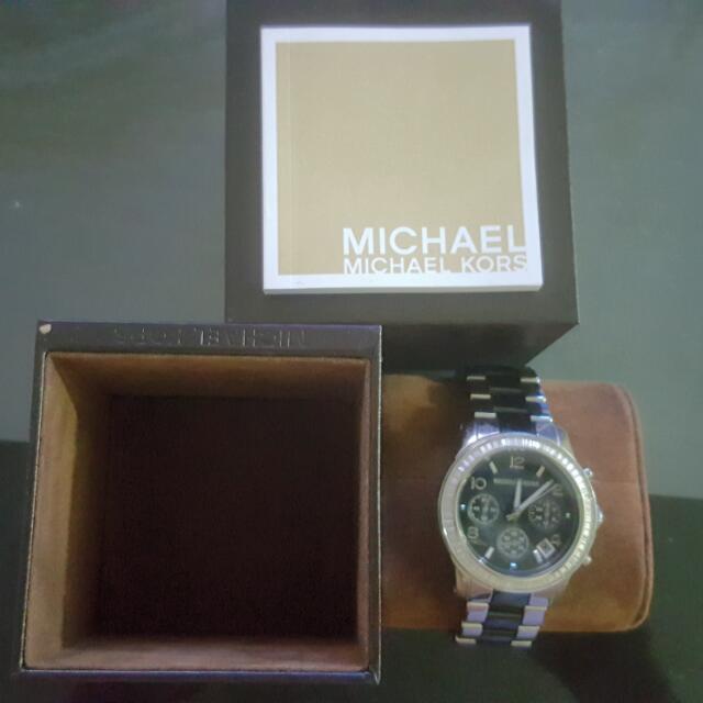 Michael kors mens diamond watch sales