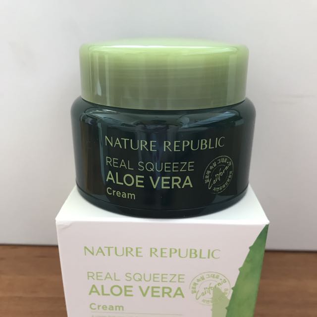 real squeeze aloe vera cream