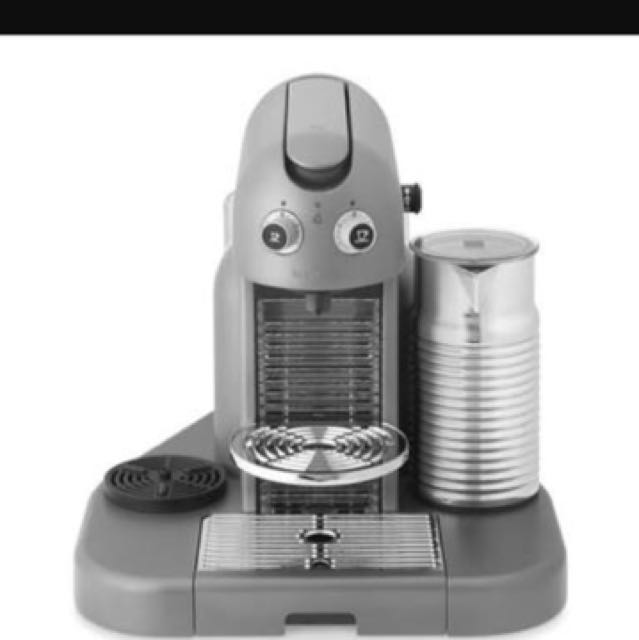 Nespresso Gran Maestria Titanium, TV \u0026 Home Appliances, Kitchen Appliances,  Coffee Machines \u0026 Makers on Carousell