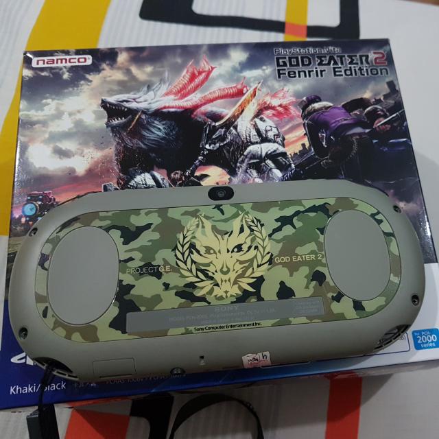 psvita god eater limited edition, Video Gaming, Video Game Consoles,  PlayStation on Carousell