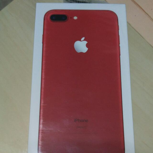 Sealed In Box Iphone 7 Plus Red 128gb Mobile Phones Tablets Iphone Iphone 7 Series On Carousell
