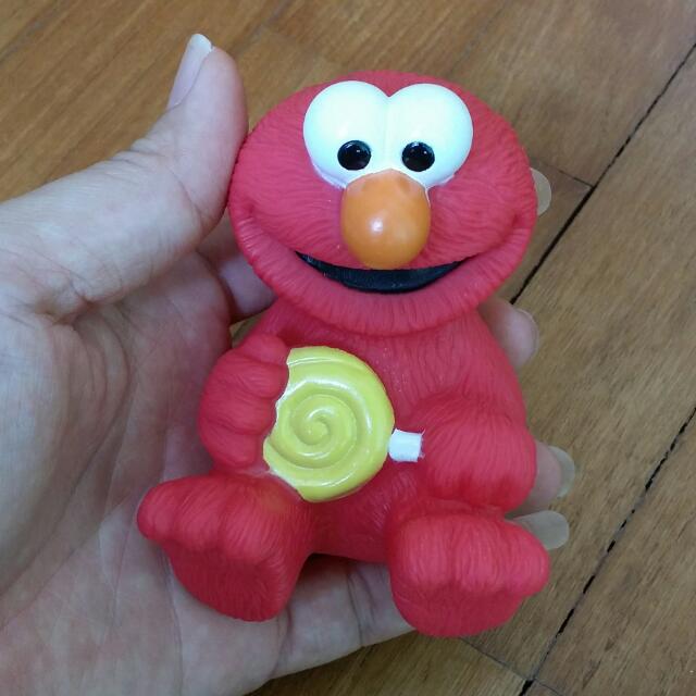 Sesame Street Elmo Big Bird Cake Topper 2 Pieces Set Design